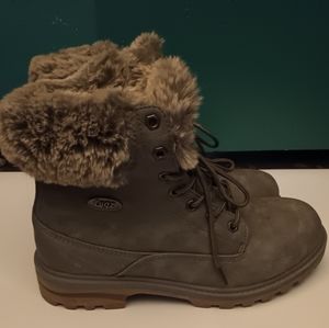 Lugz Women Winter Grey Boots (Never Worn)